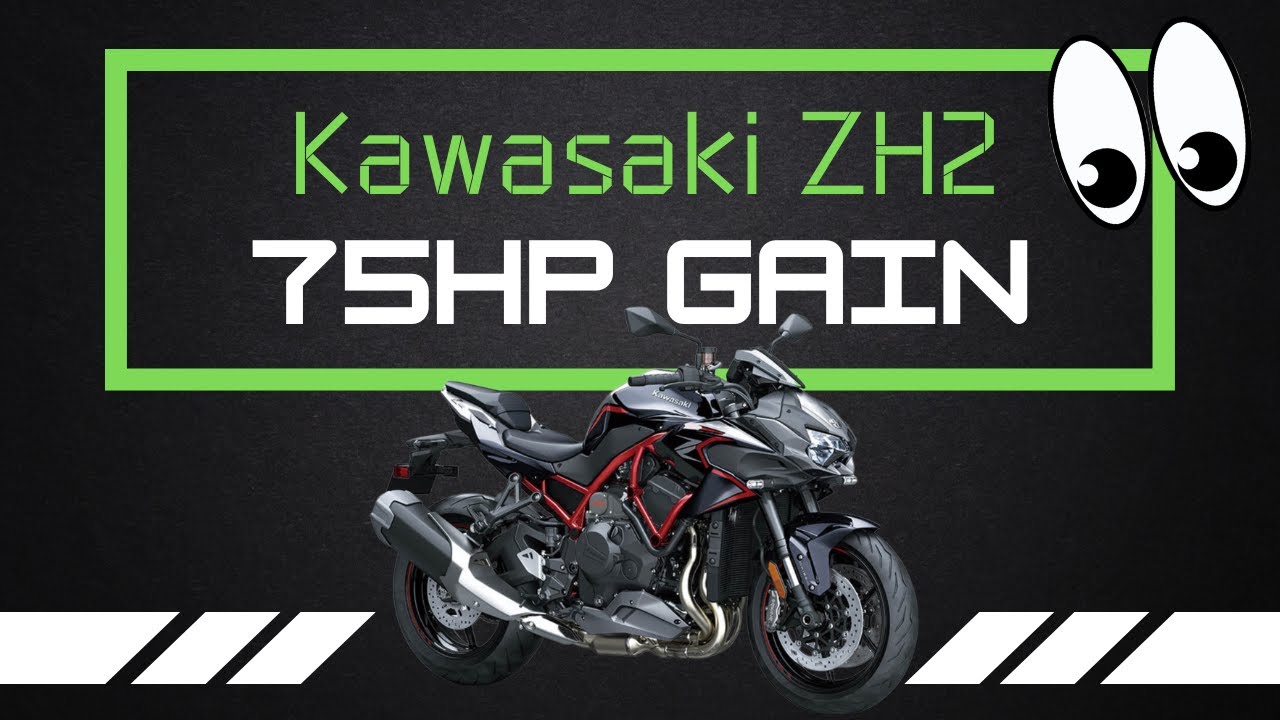 Kawasaki Z H2 получает 75 лошадиных сил на пике мощности после прошивки блока управления MOORE MA...
