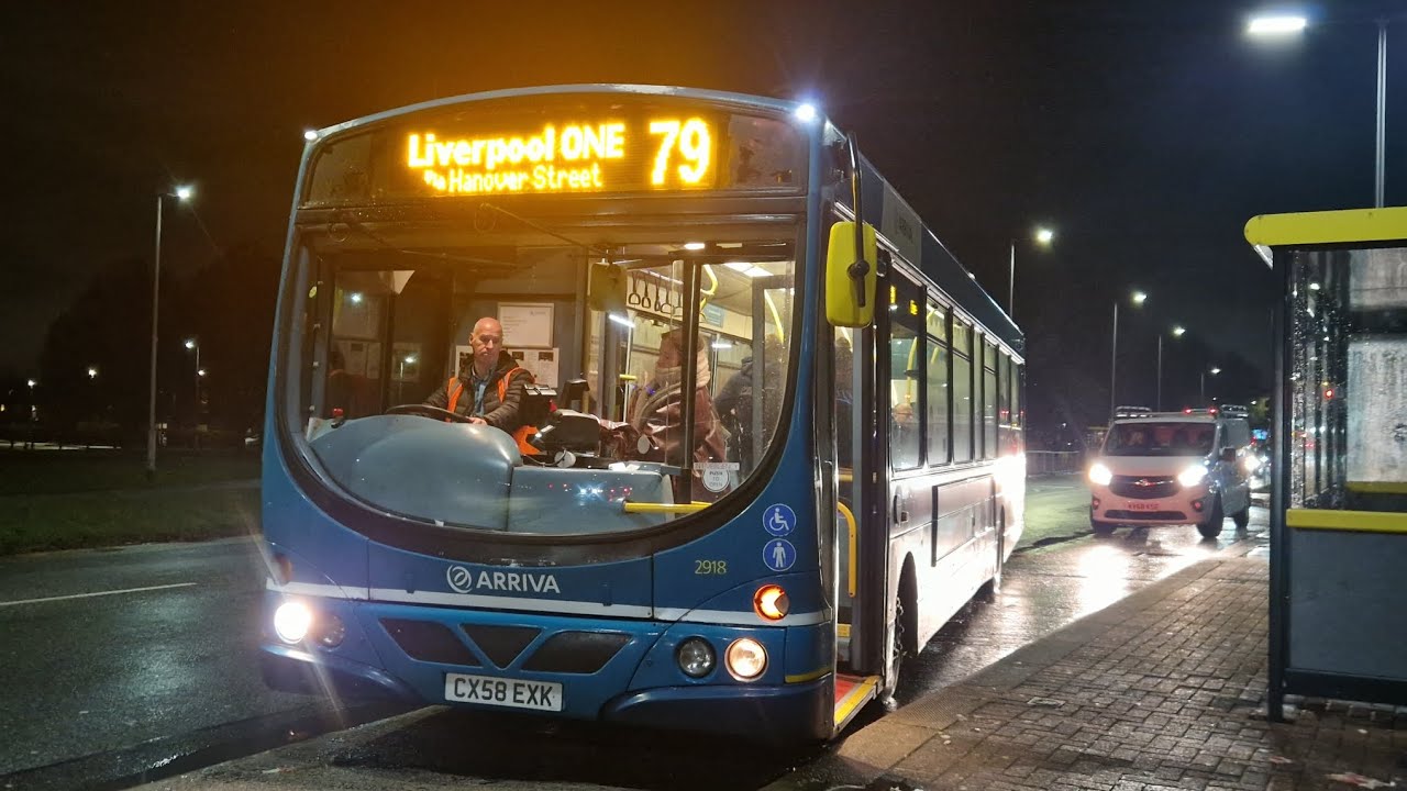 *Limp Mode* Arriva Merseyside VDL SB200 Wright Pulsar 1 2918/CX58 EXK: Route 79
