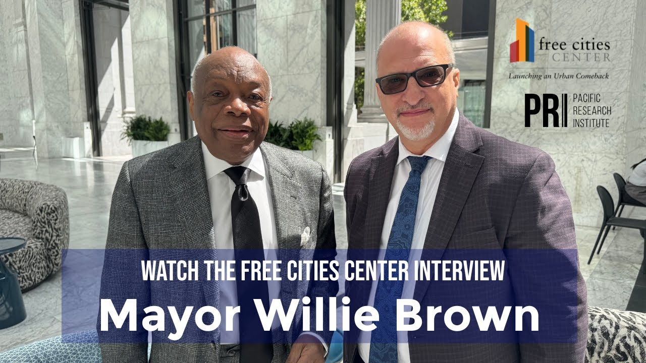 Watch the Free Cities Center Interview with Mayor Willie Brown