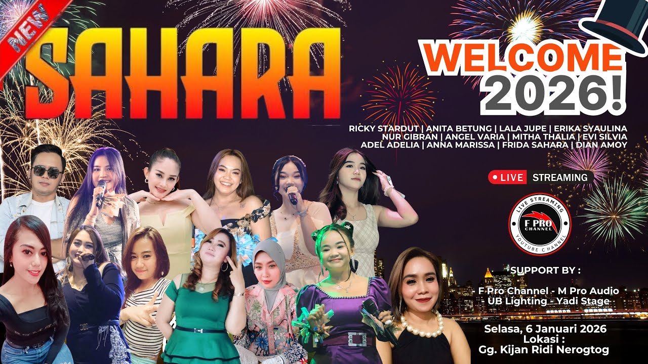 LIVE NEW SAHARA  - SELASA, 6 JANUARI 2026 | NEROGTOG