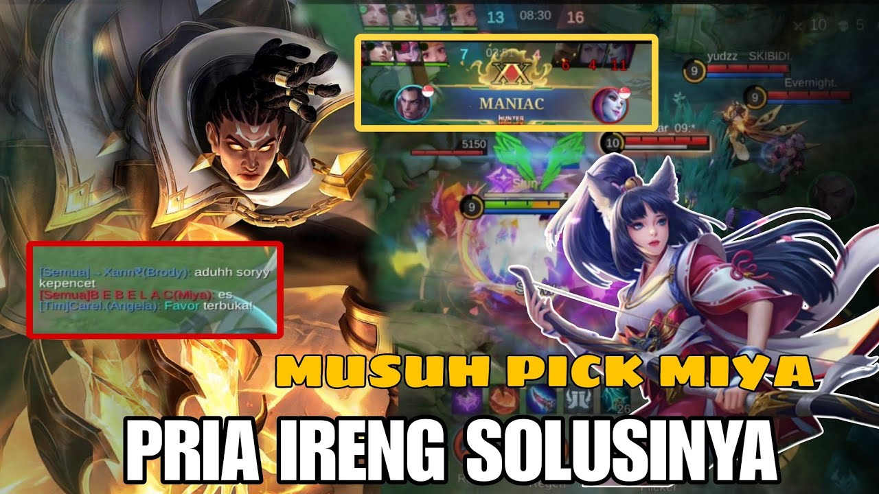 COUNTER MIYA PAKAI BRODY AUTO KLEPEK KLEPEK DI CIUMMIRENGGGG_mlbb