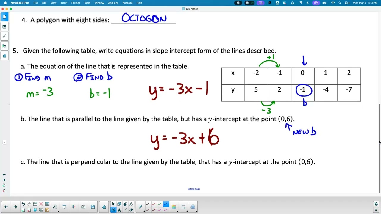 Mar. 4 - 6.5 Notes