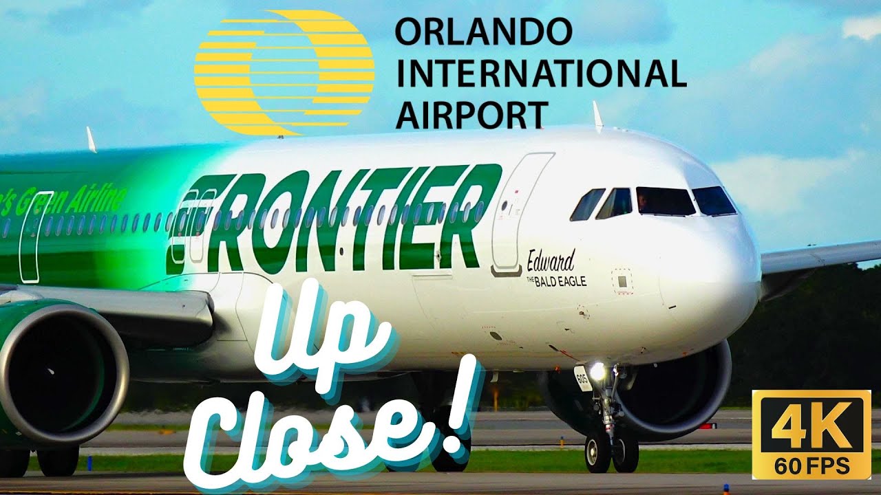 (4K) UP CLOSE! | 10/05/23 | PLANE SPOTTING | ORLANDO INTL AIRPORT #aviation #planespotting #new
