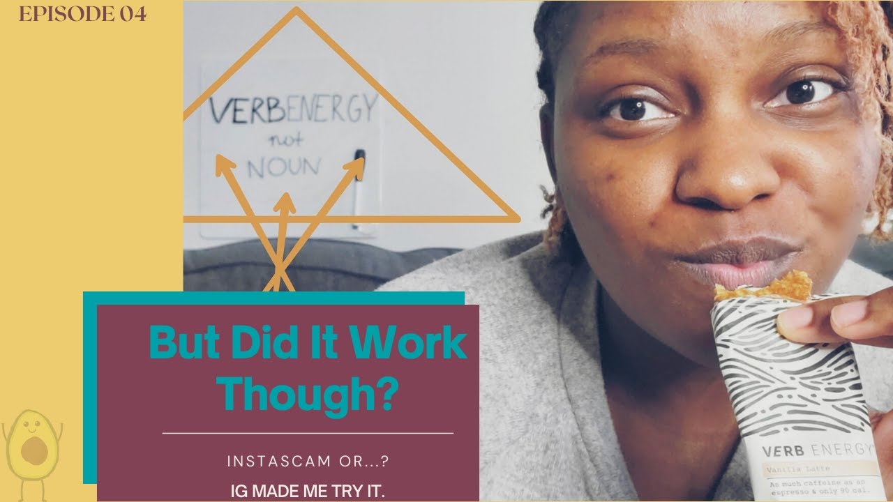 Instagram Made Me Try It - VERB ENERGY BARS Taste Test (Honest Review)
