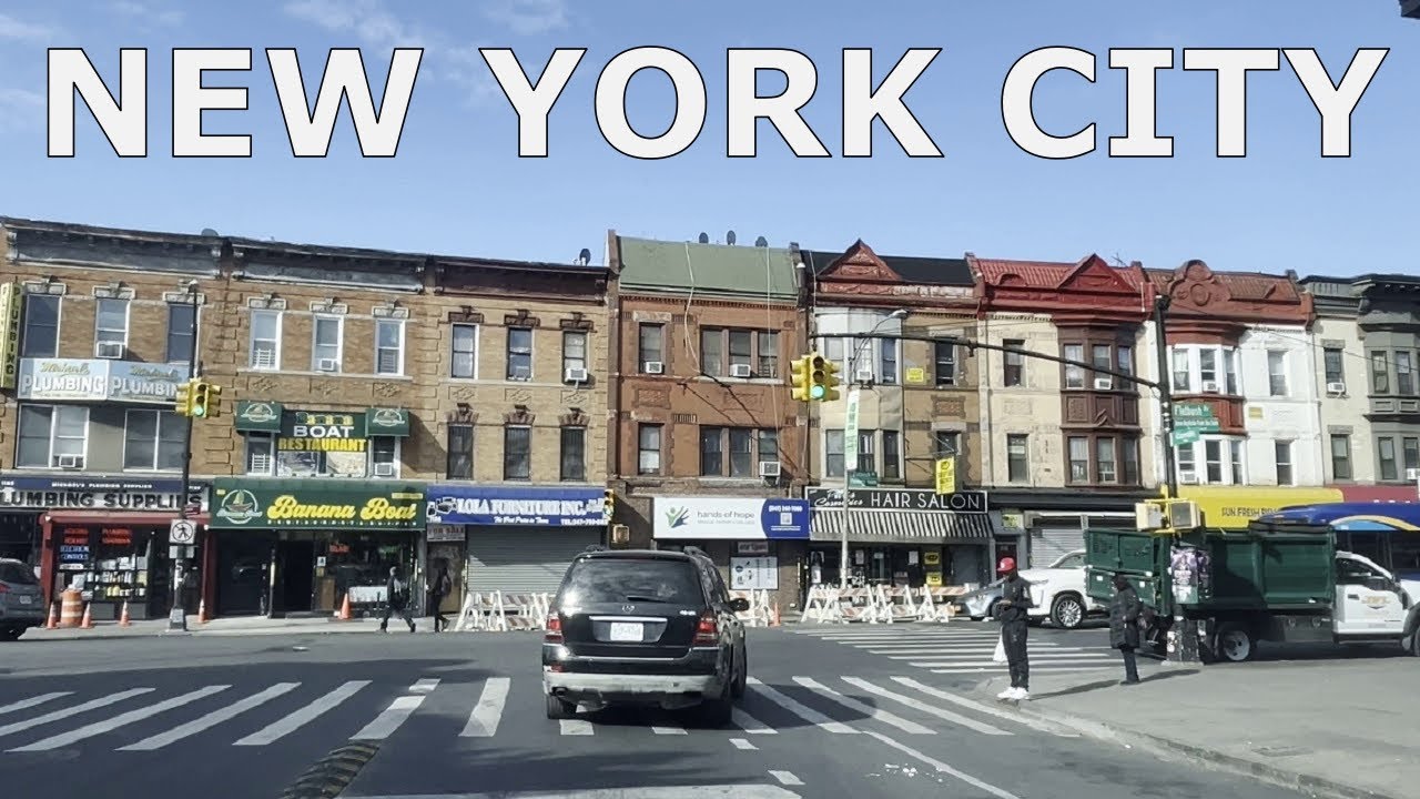 New York City |  Driving in Street Brooklyn, NYC