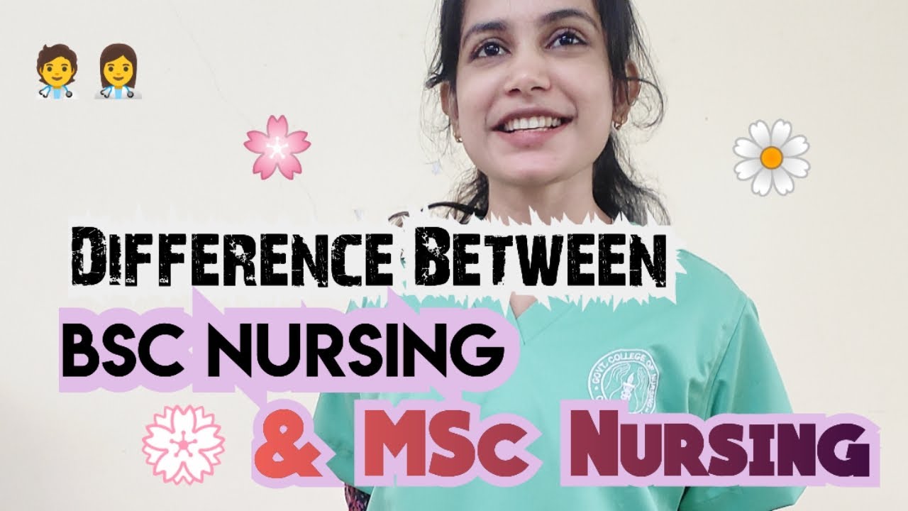🕊️Difference Between 🕊️ BSc Nursing & 🕊️MSc Nursing 🕊️@myselfvloggeranu442