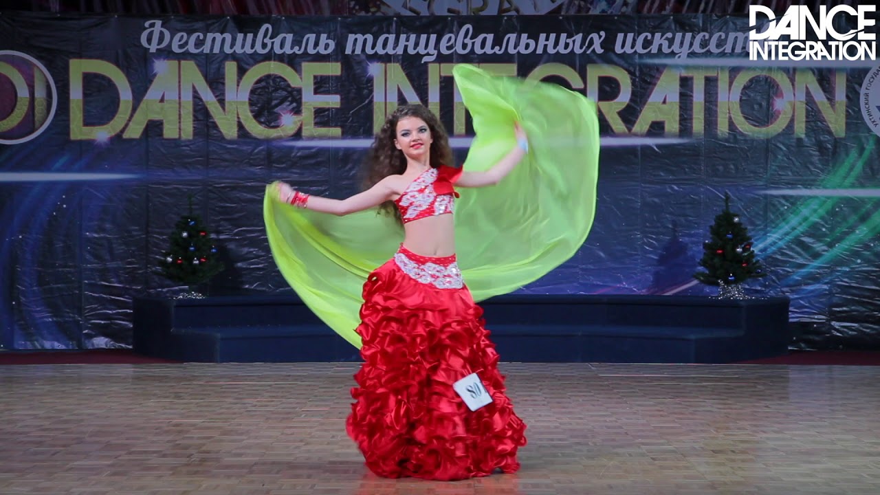 Dance Integration 2017 - Классический Belly Dance, дети, соло, начинающие