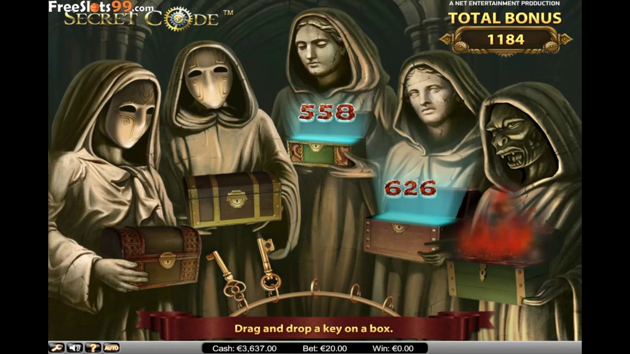 Secret Code Slot BONUS GAME