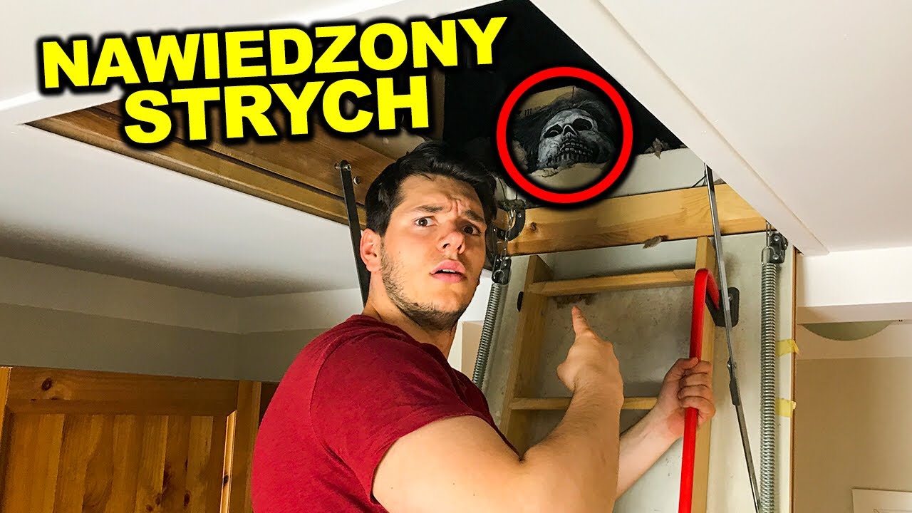 WSZEDŁEM NA NAWIEDZONY STRYCH W NASZYM DOMU!!!