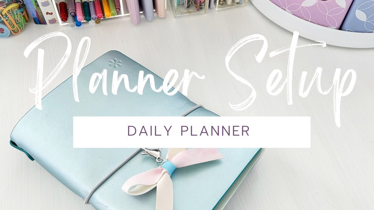 PLANNER SETUP ERIN CONDREN DAILY PETITE PLANNER 2023