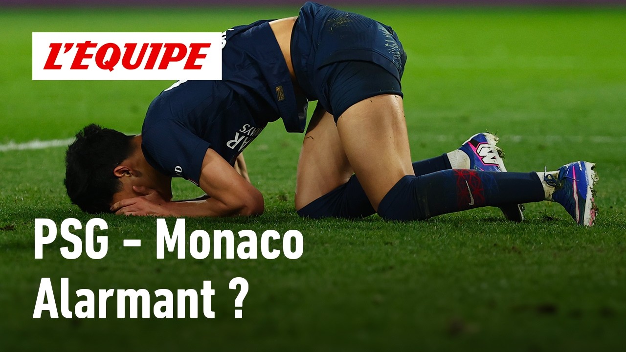 Est-ce une défaite très alarmante du PSG face à Monaco ?