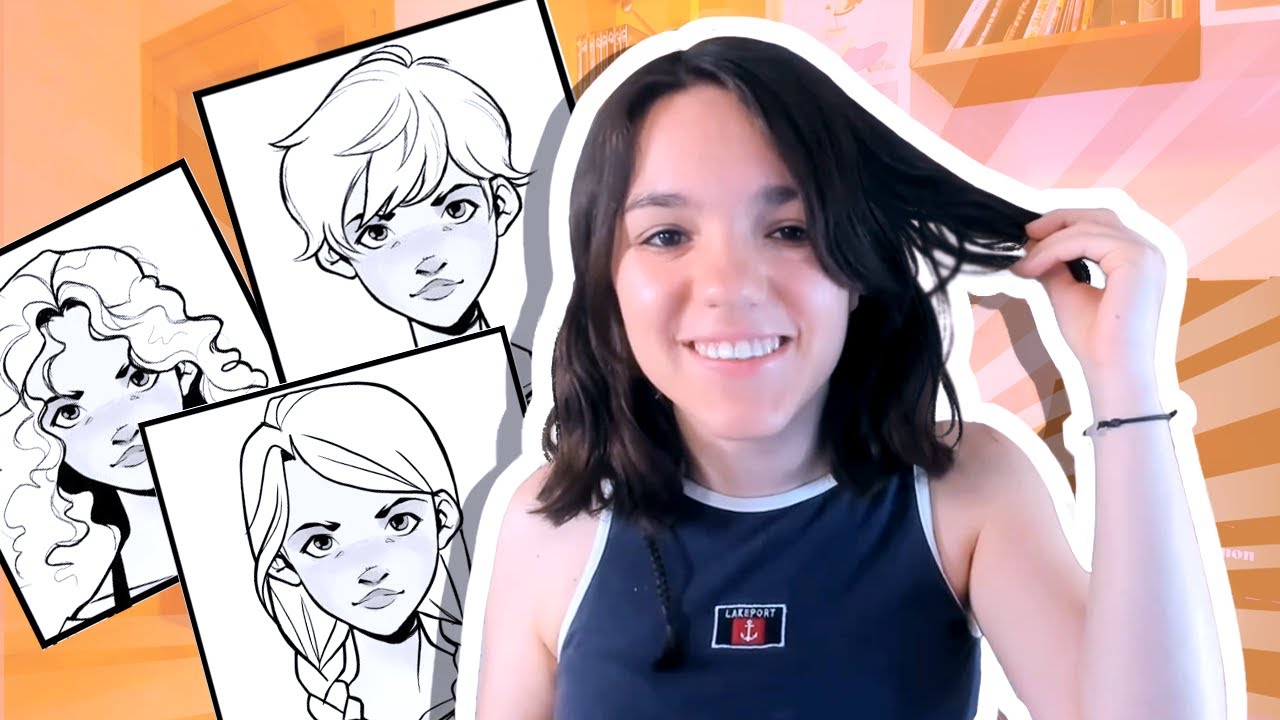 Tutorial. DIBUJANDO CABELLO
