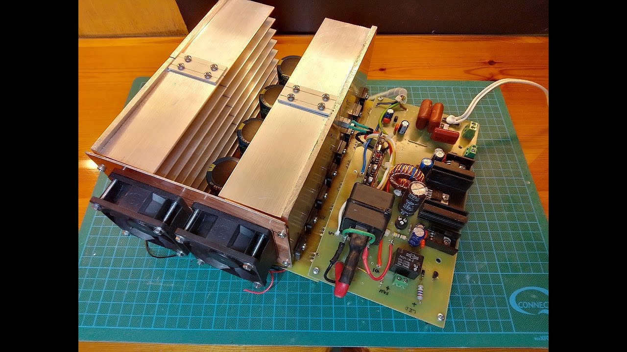 DIY Inverter pure sine wave dc/ac with EGS002 and with use 16 MOSFET