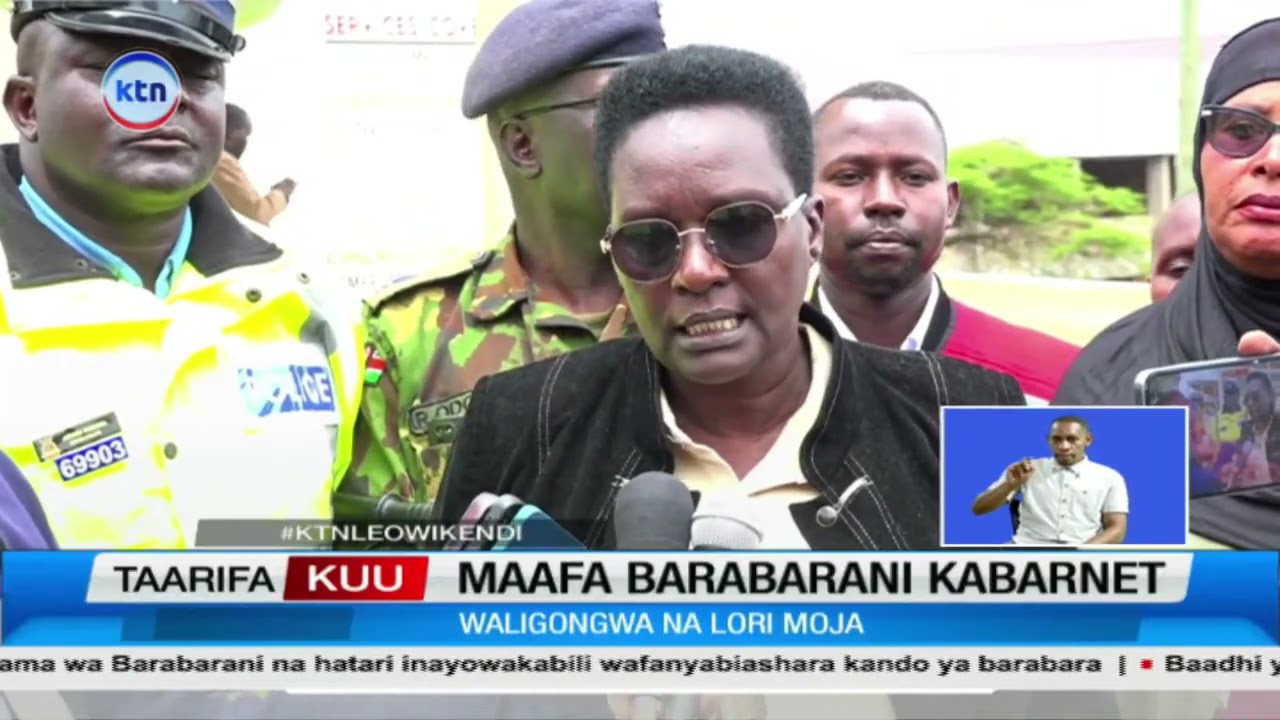 Watu Watatu Wafariki Ajali ya Lori Kabarnet