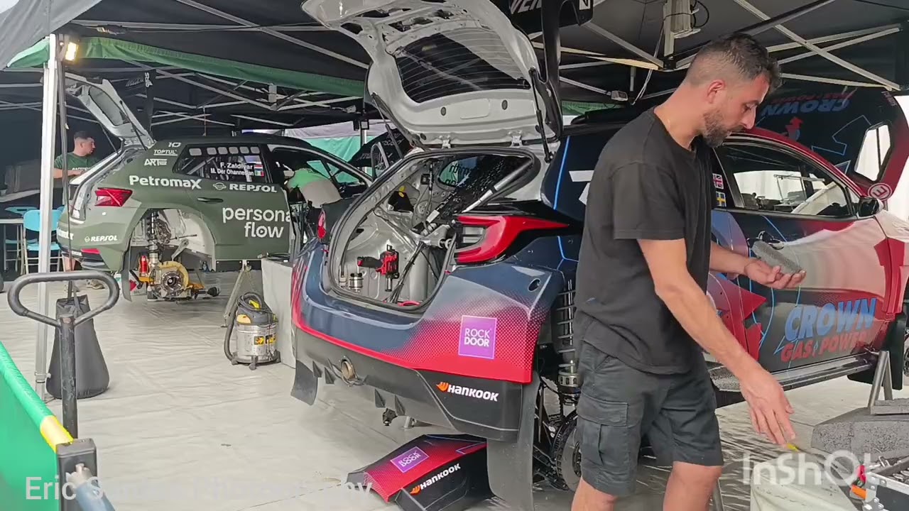 WRC SAFARI RALLY KENYA 2026. Service park