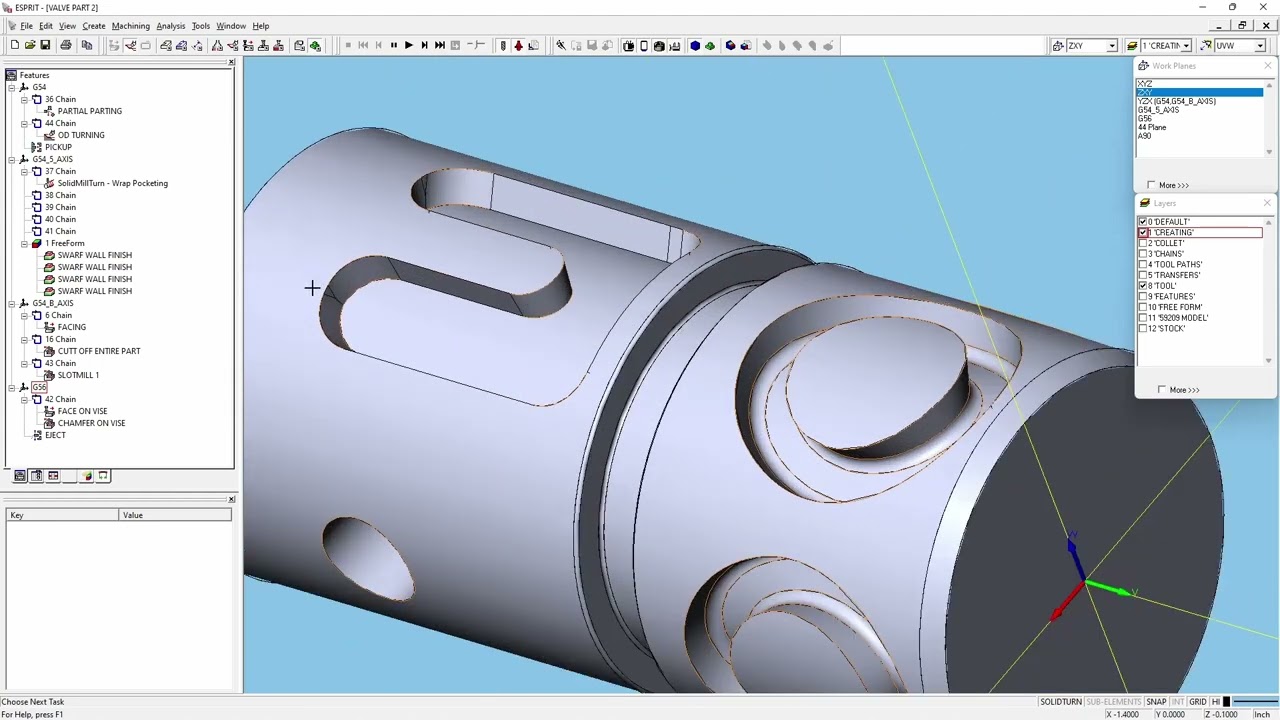 EspritCAM introduction, Basic of EspritCAM software
