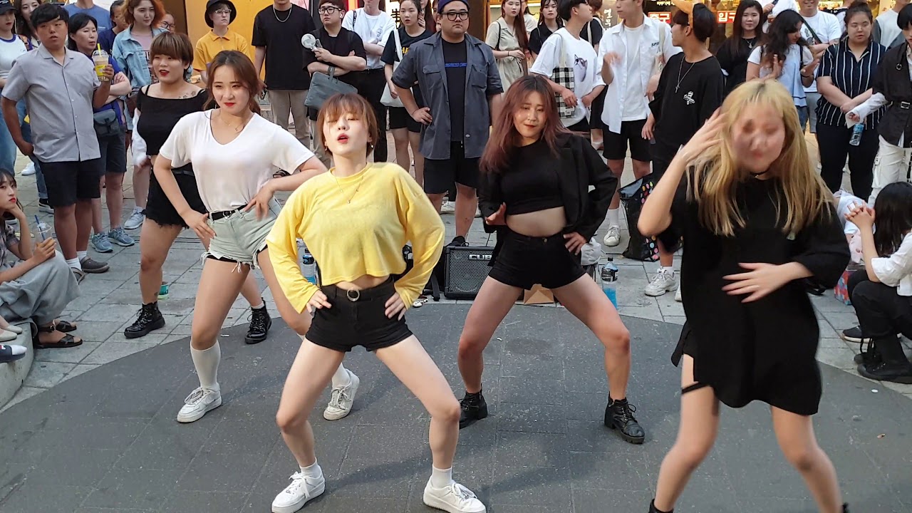 《JessieJ_BangBang》20190707_194140#Diem(디엠) #권지우 #김지은 #김동주 #김슬연 #홍정인 제시제이#뱅뱅 홍대버스킹 #SnowHorse