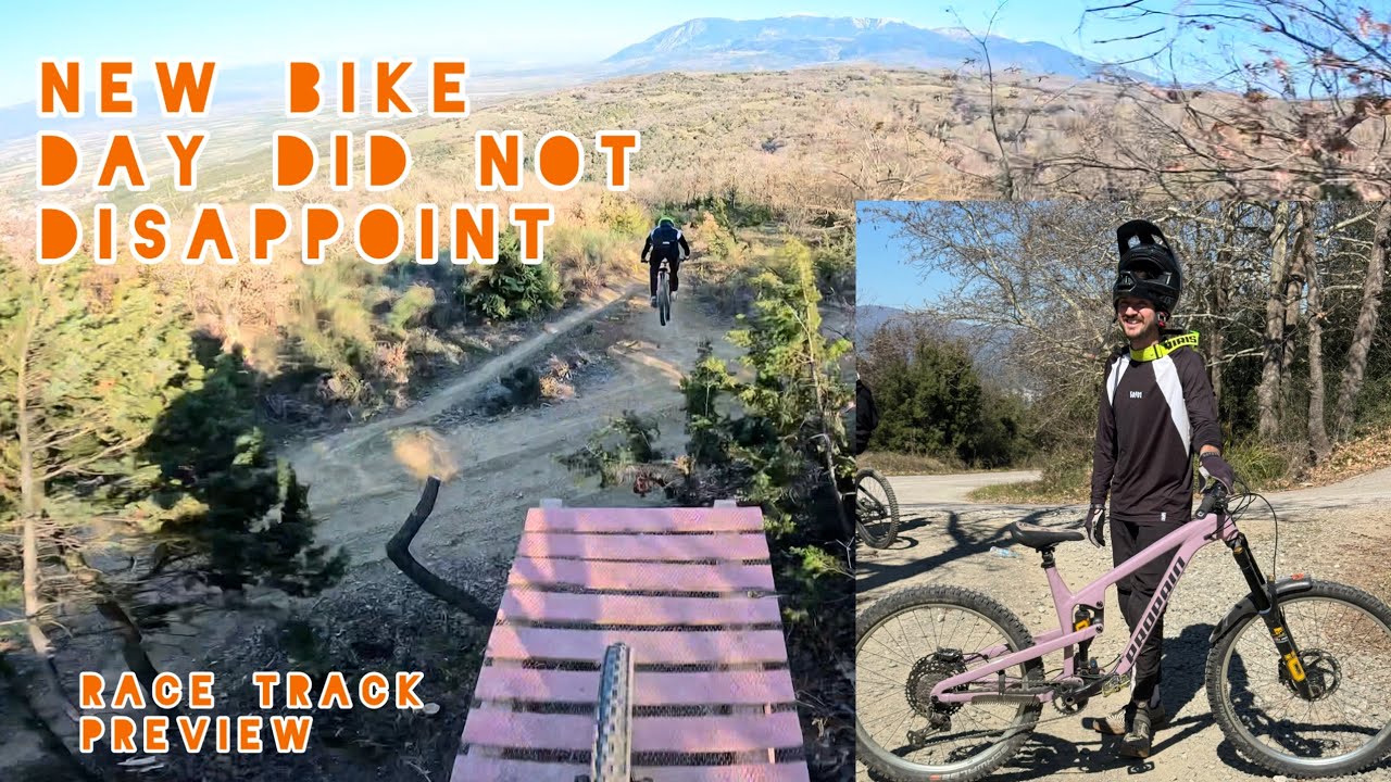 NEW BIKE DAY AT SPERXIADA WITH MARCO LAMARIS - ONE OF THE BEST TRAILS IN GREECE!