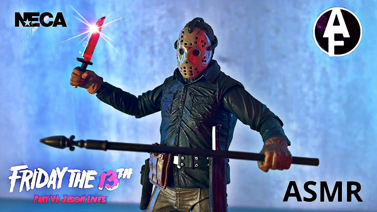 Neca | Friday The 13th Part VI | Jason Lives | ASMR | Figure review
