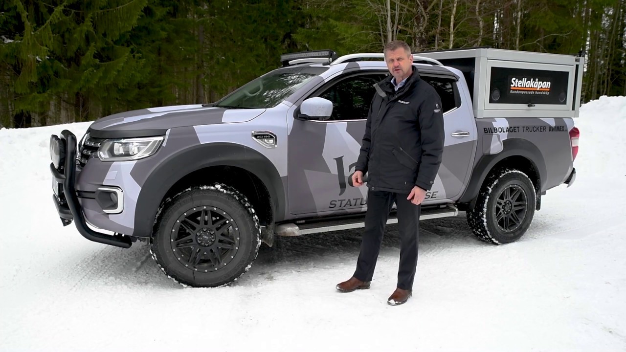 Jaktutrustad Renault Alaskan