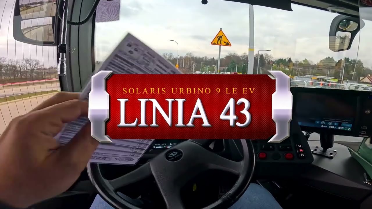 MPK Rzeszów 🚌 Linia 43🚀Dworaka targ 01🏁 Żołnierzy 9 DP bloki 06