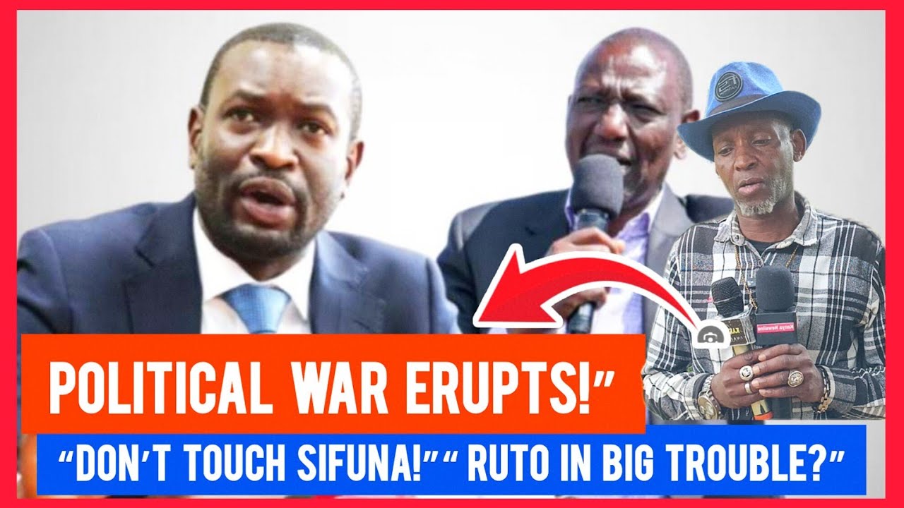Warning to Ruto: Removing Sifuna Could Ignite a Political Storm