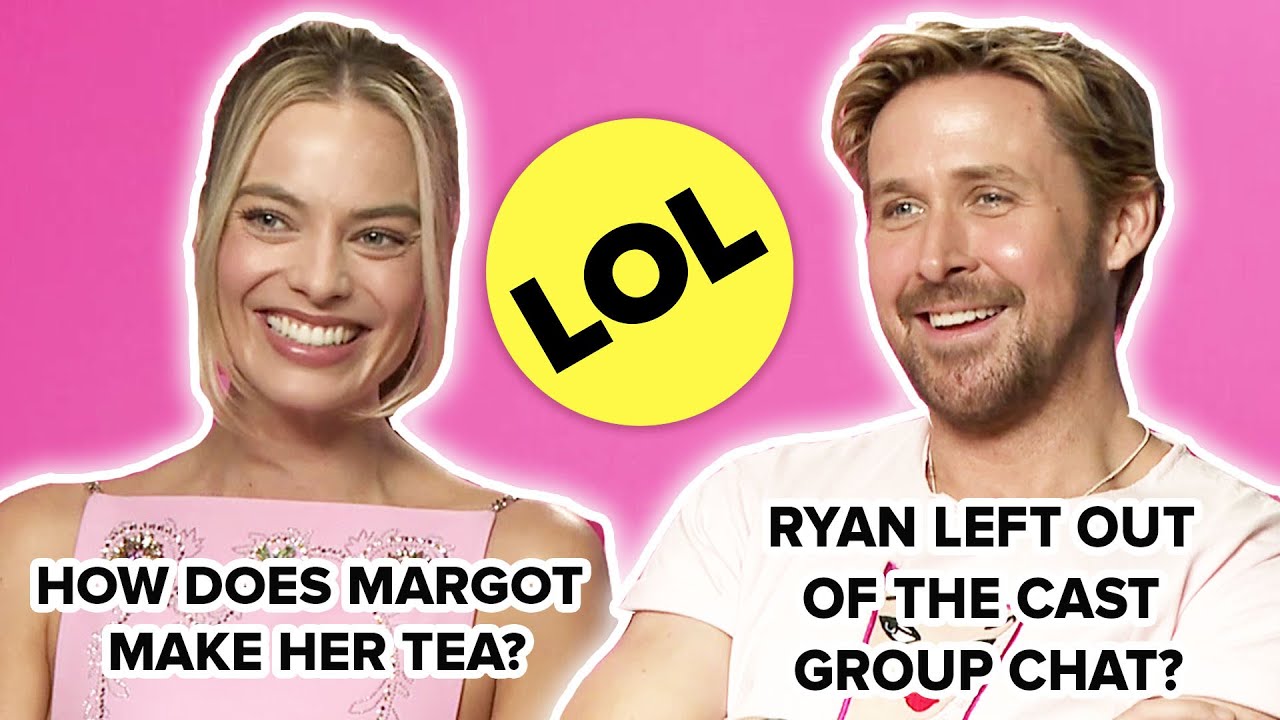 Margot Robbie and Ryan Gosling Answer Barbie Questions