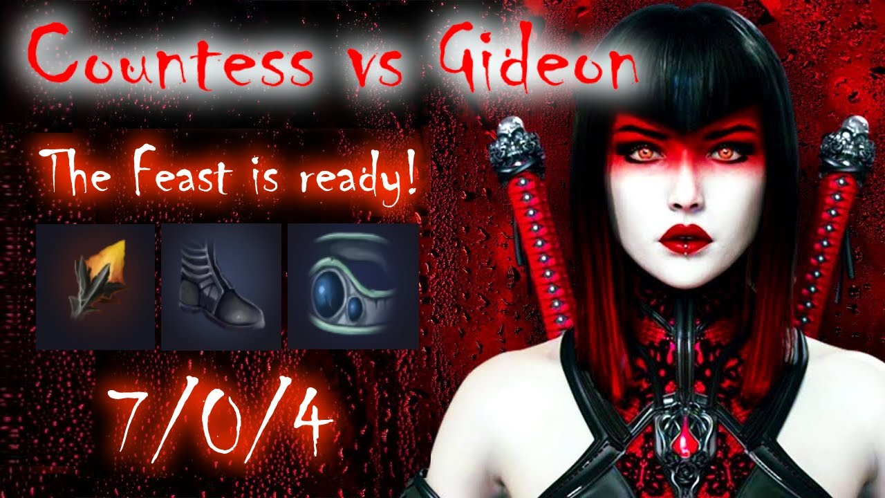 Countess vs Gideon Predecessor | How to dominate a Gideon in lane while still going full damage!