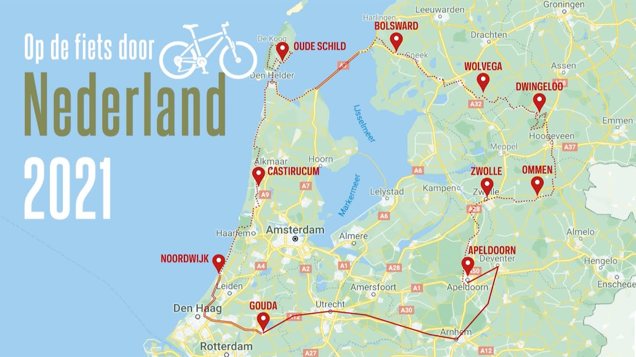 Op de fiets door Nederland / Cycling through the Netherlands, juli 2021