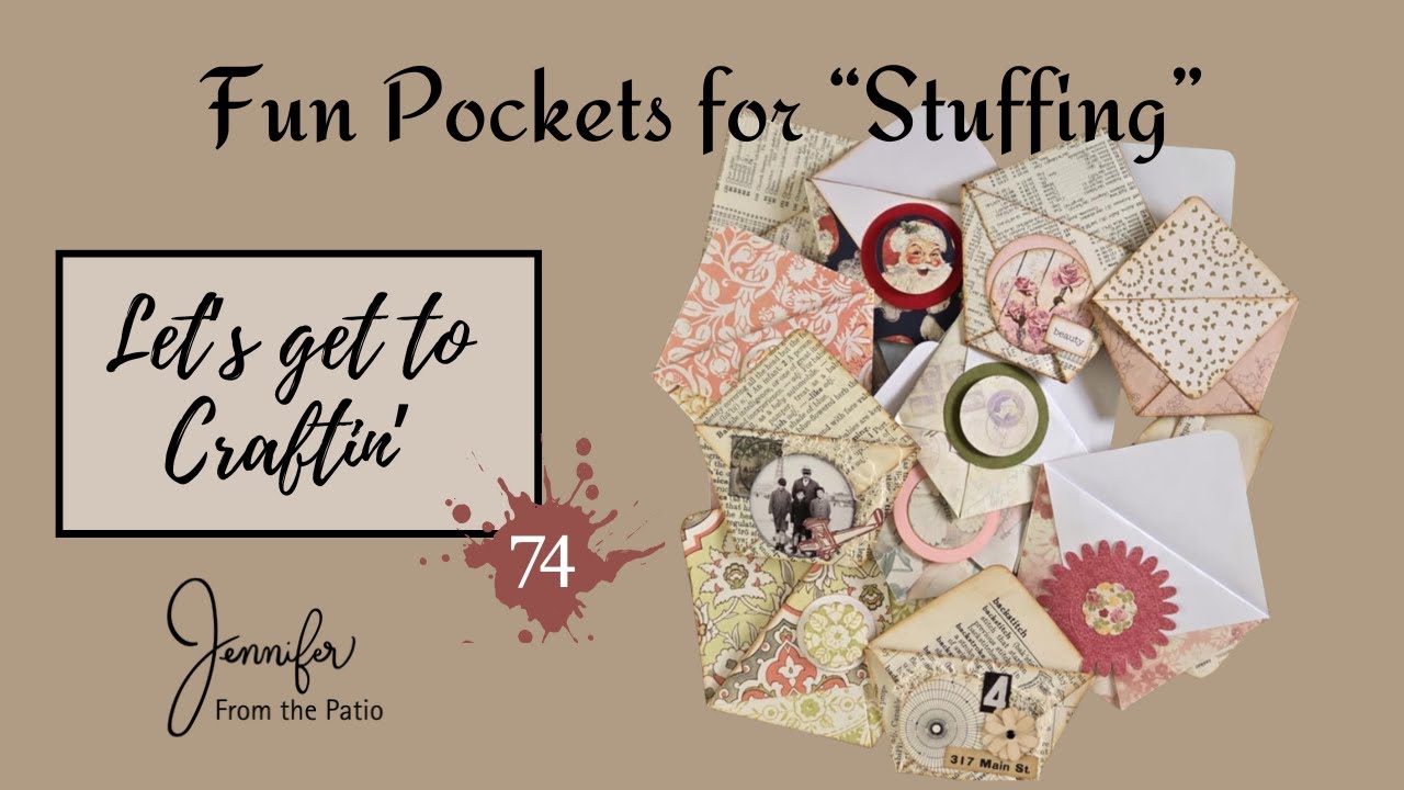 TO STUFF "FUN" POCKETS WITH TAGS OR GOODIES? THAT IS THE QUESTION ~ YOU CHOOSE...