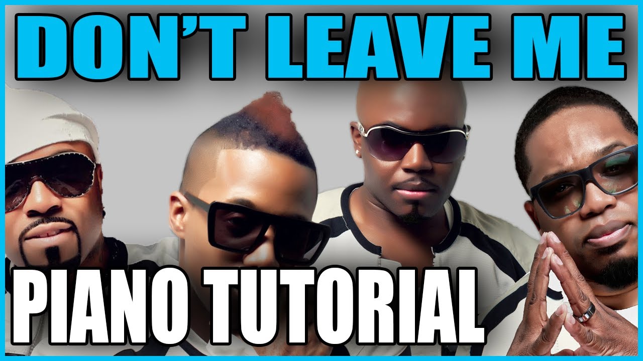 How to Play - Don't Leave Me by Blackstreet ❤ | 🎹 Piano Tutorial | IG: @memphismeech #DTMTutorials