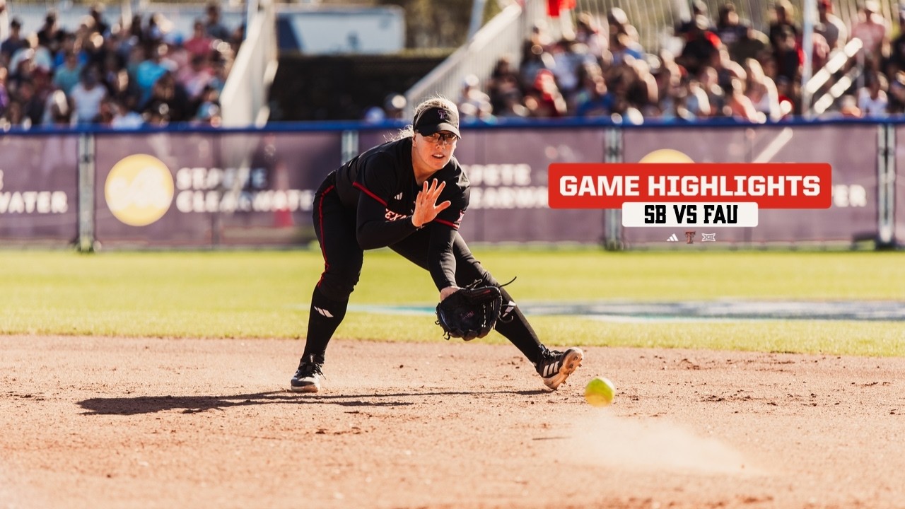 Texas Tech Softball vs. Florida Atlantic: Highlights | February 13, 2026