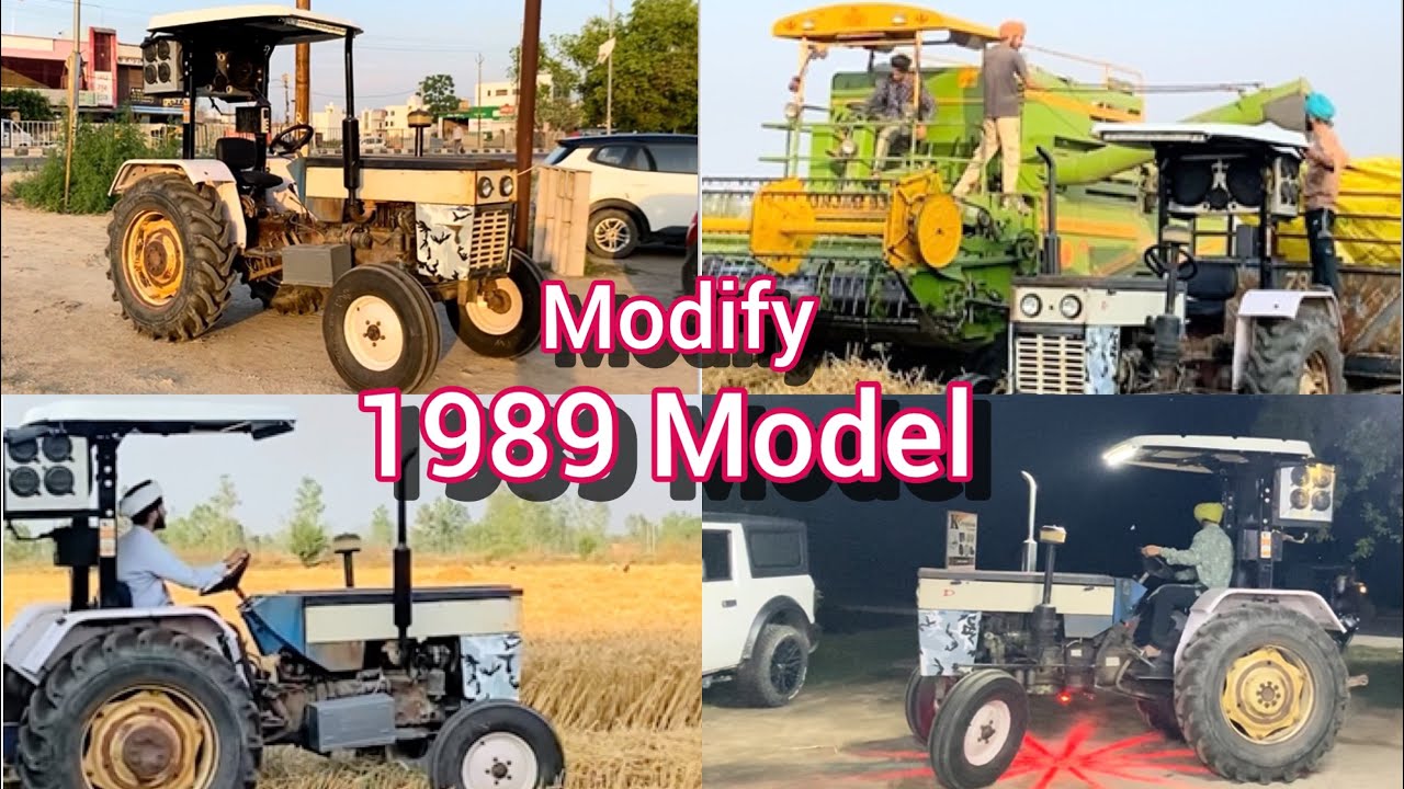 Swaraj 735 modify 1989 model pehla tractor sade parwar da| old model swaraj 735 modified #subscribe