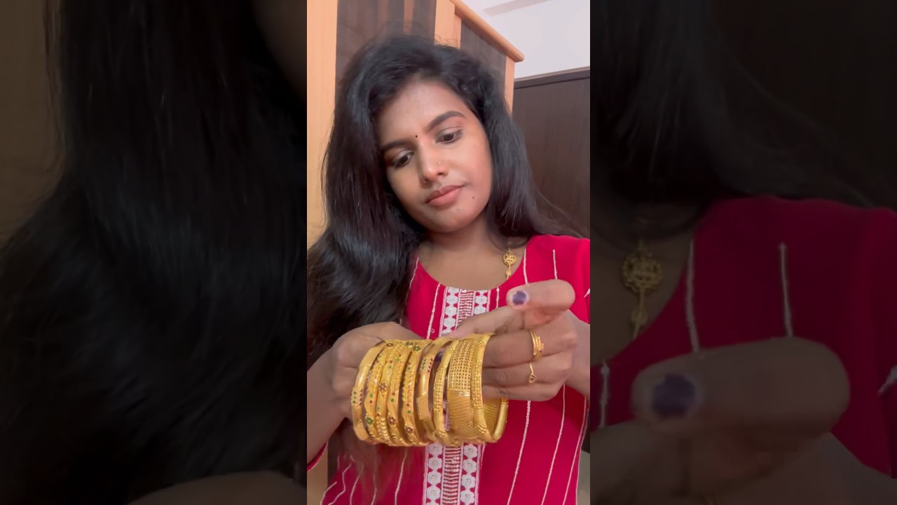 My Gold bangles ✨✨ 