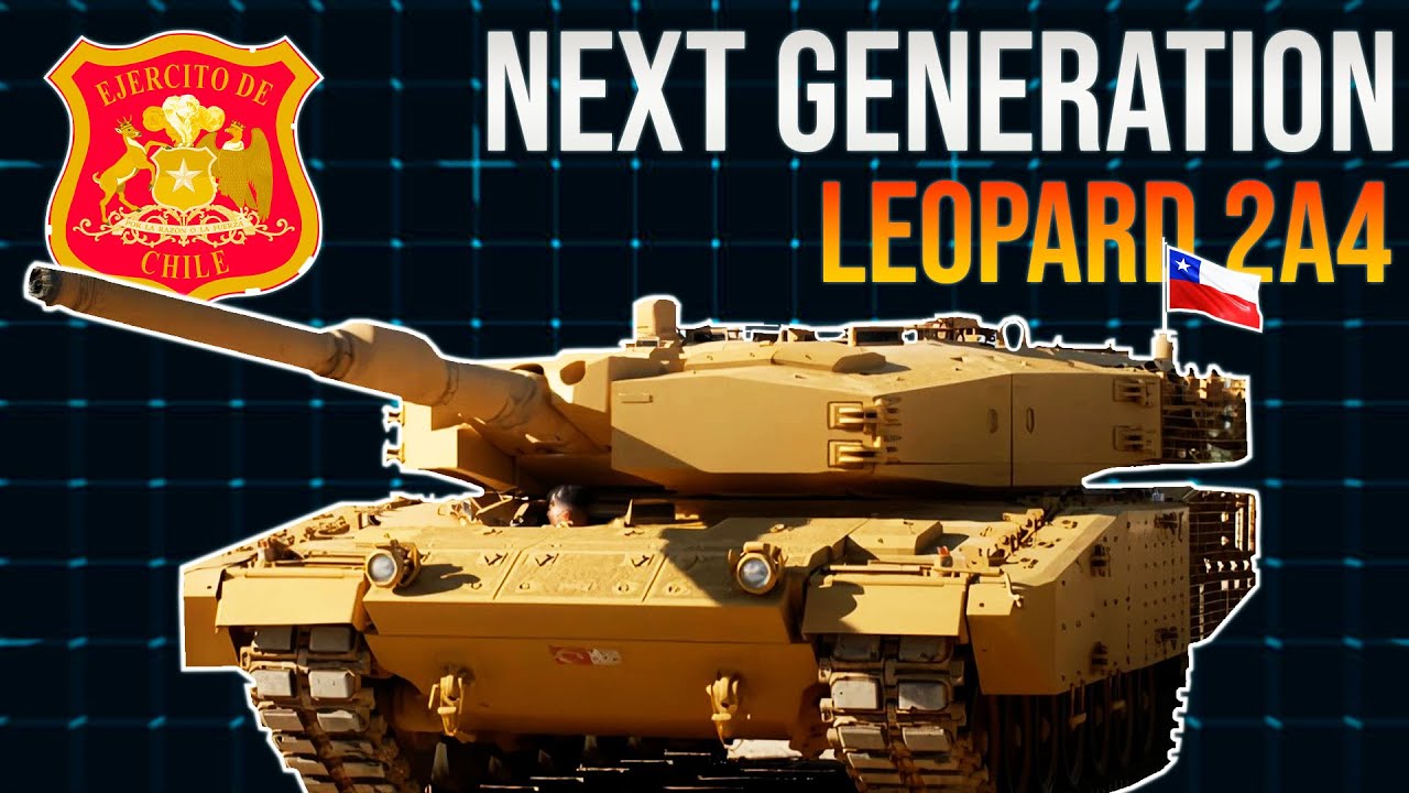 Leopard 2 NG 🇨🇱 | El nuevo combatiente del #ejercitodechile
