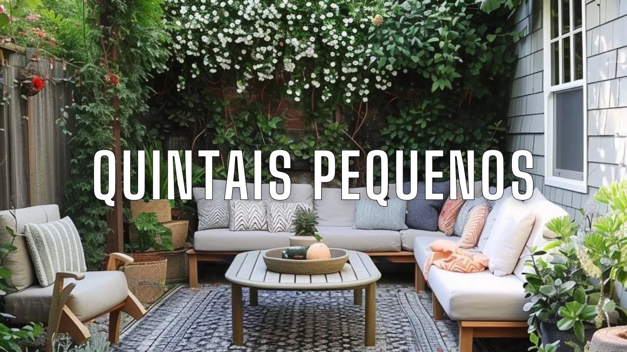 Ideias para Quintais Pequenos: Inspire-se e Transforme Seu Espaço