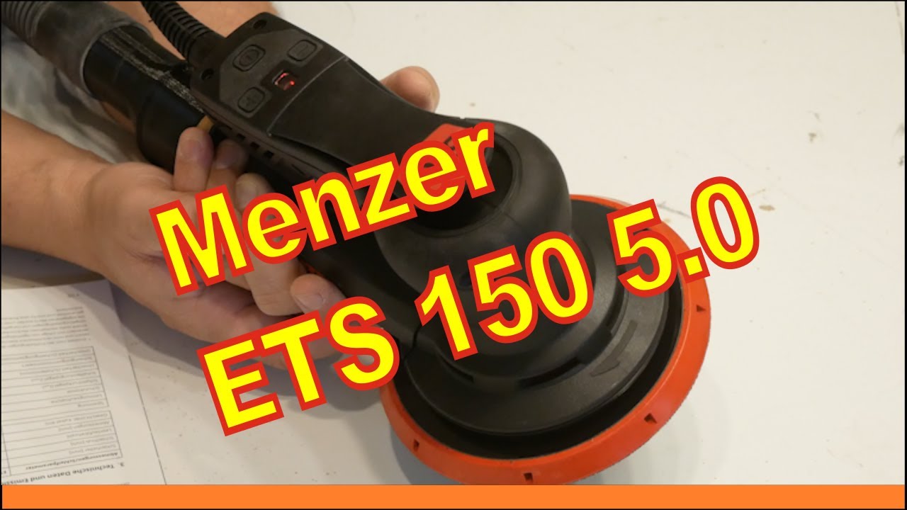 Menzer Exzenterschleifer ETS 150 5.0 - Unboxing (ähnlich Mirka Deros)