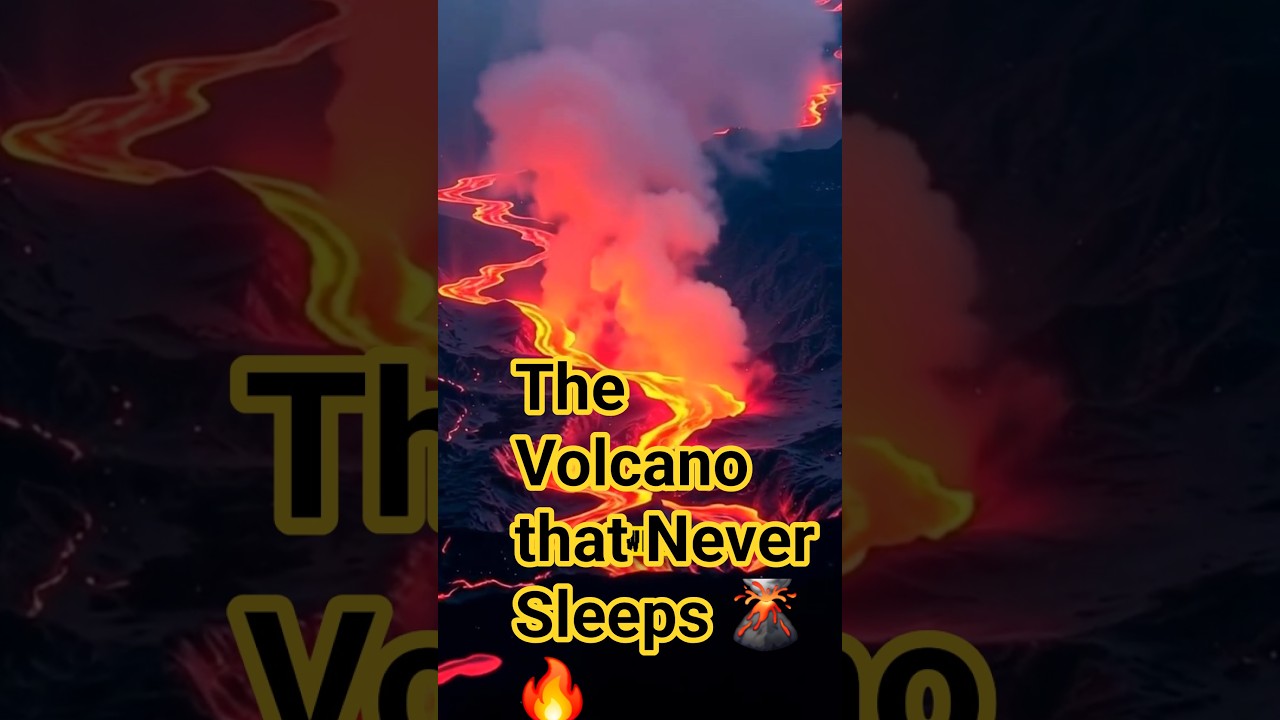 🌋 &ldquo;The Volcano That Never Sleeps &mdash; Mount Yasur&rdquo; #ScienceFacts #VerifiedStory #VolcanoFacts #Vanuatu