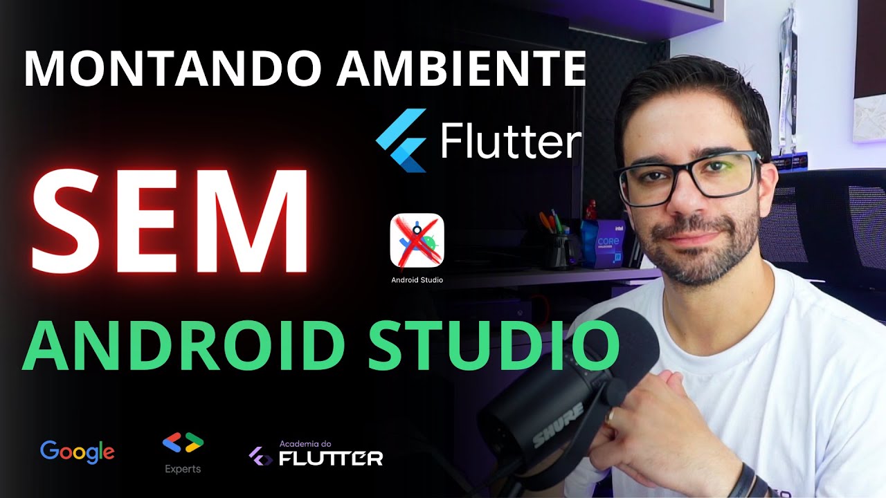 Montando Ambiente Flutter sem instalar Android Studio