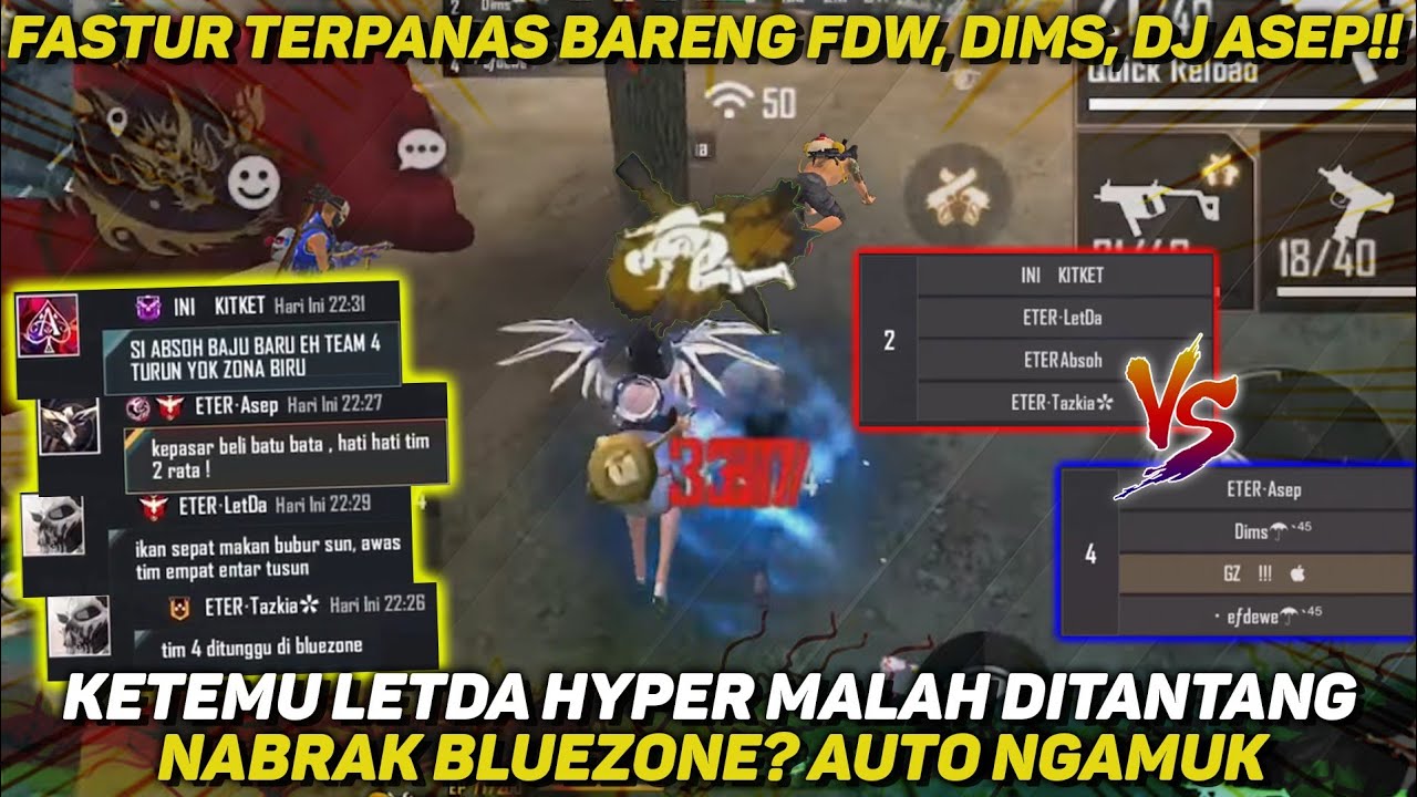 FASTUR TERPANAS!! KETEMU LETDA HYPER MALAH DIAJAK ADU PANTUN & NABRAK BLUEZONE!! AUTO NGAMUK
