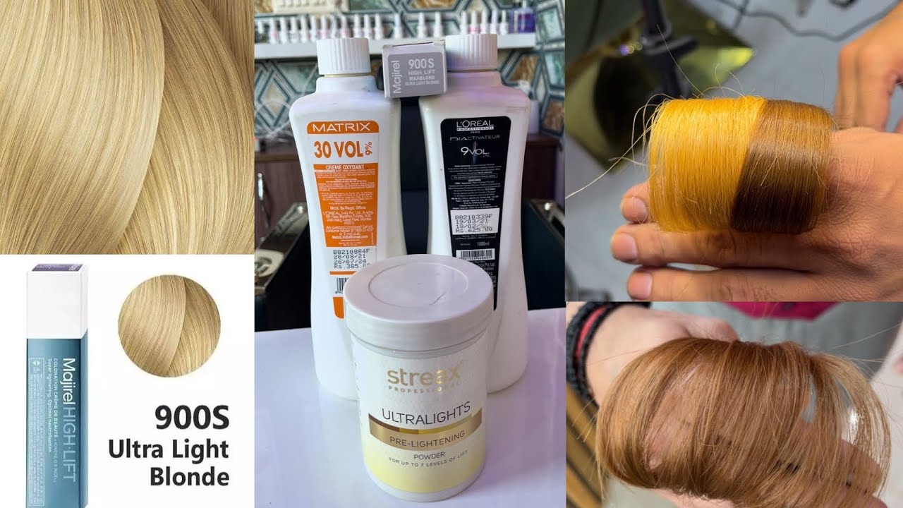 How To: Achieve ￼900s Hair colour || LoReal Mojirel Ultra Light Blonde ￼| Full hair Colour Tutorial