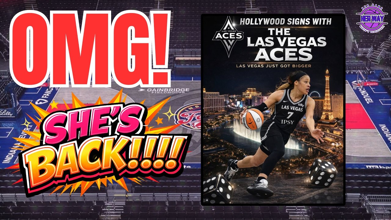 SHE'S BACK! Chennedy Carter is BACK in the WNBA Signing With the Las Vegas Aces! Social in a Frenzy!