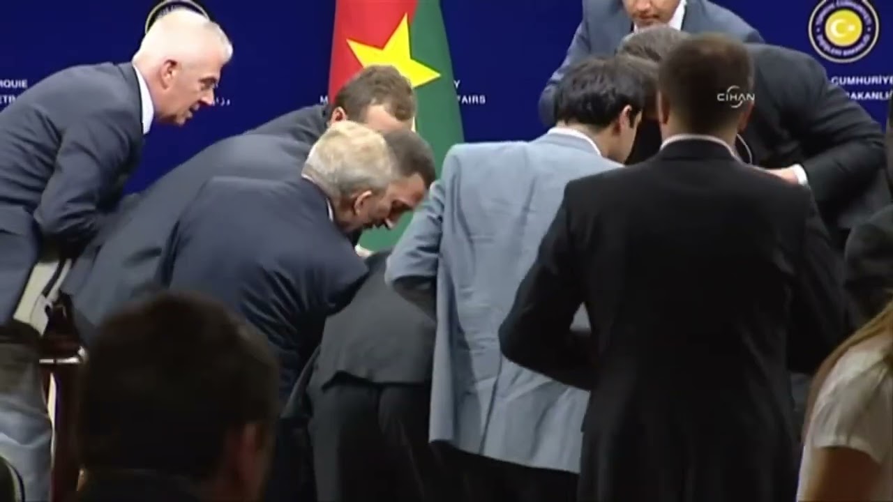 Prime Minister Robert Fico Shot In Handlova ~ CCTV Footage