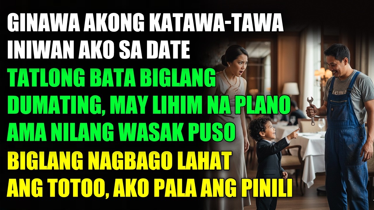 Iniwan Siya Sa Mamahaling Restawran… Hanggang May Batang Tumuro Sa Kanya: “Gusto Ko Siya.”