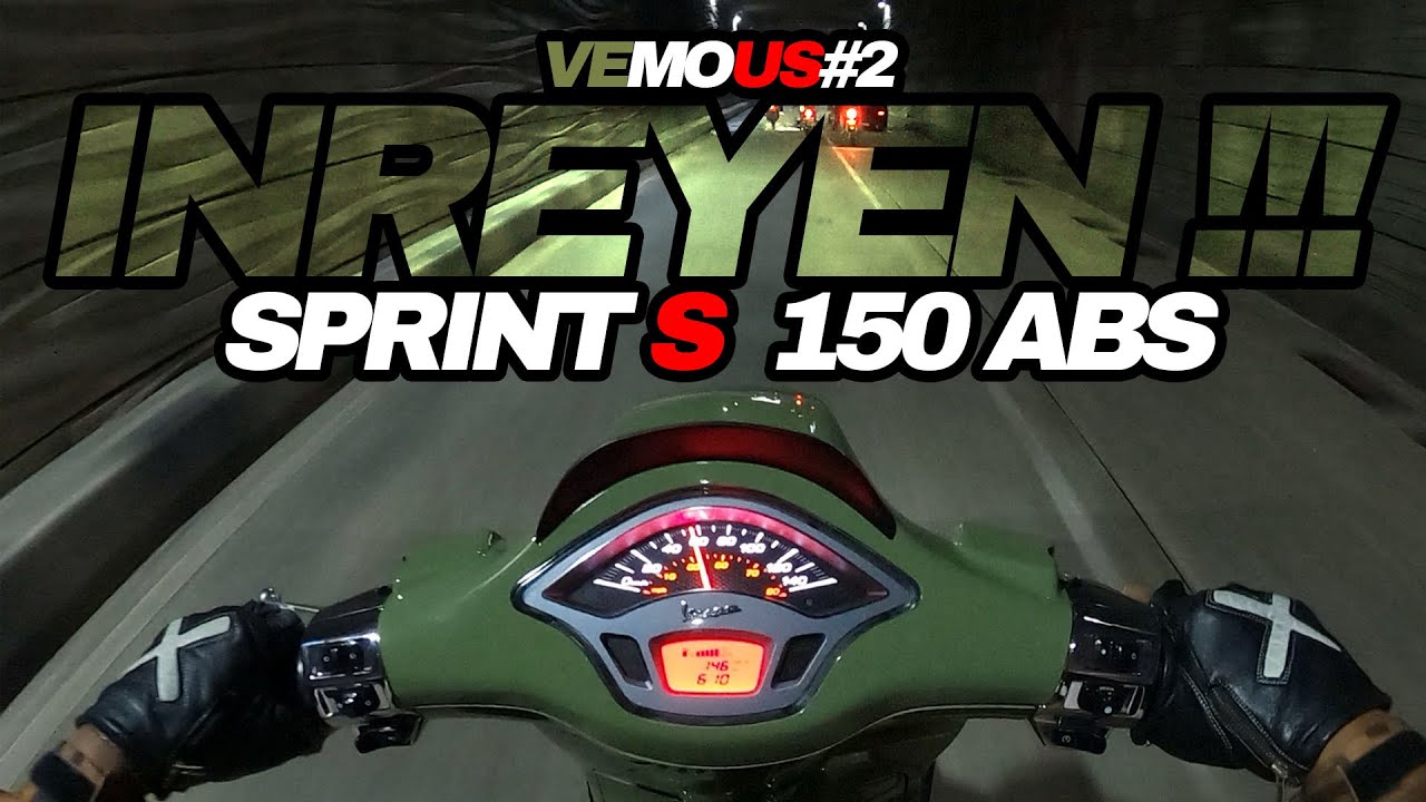 INREYEN SEKALIAN SUNMORI PERDANA | SPRINT S 150 ABS #vespa #vespaindonesia #vespamatic #sunmori