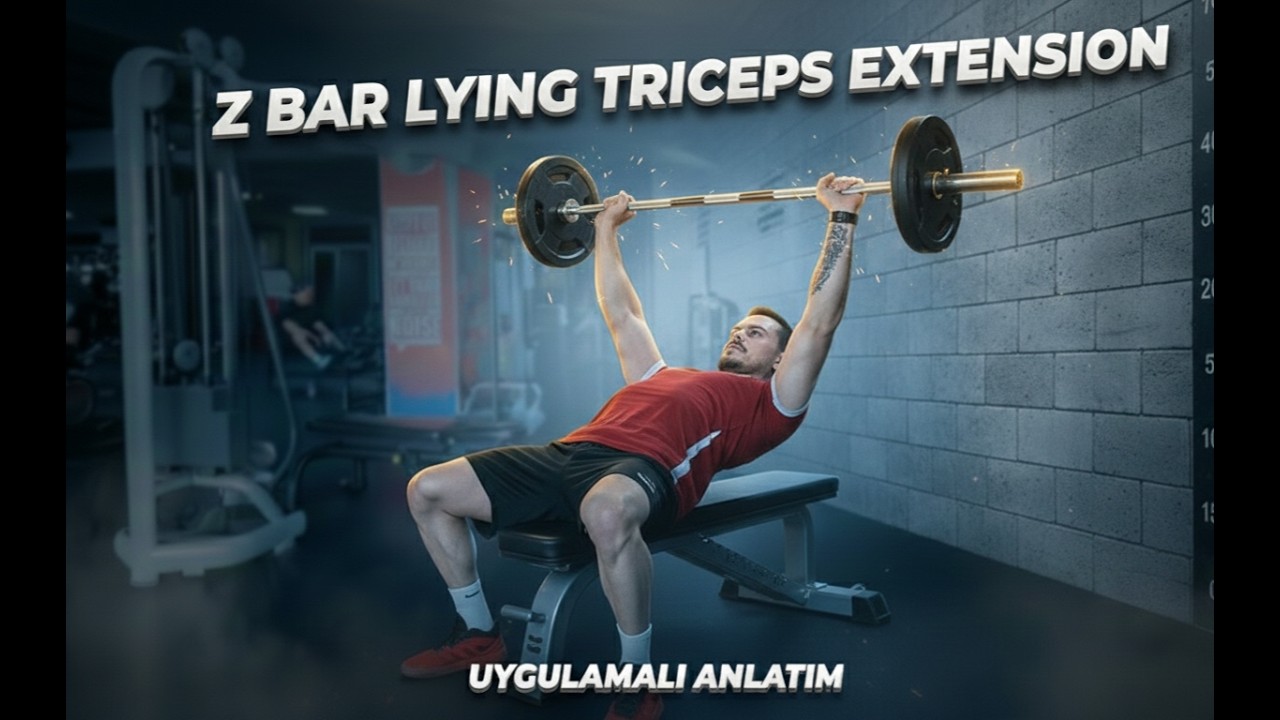Z BAR Lying Triceps Extension Hareketi Nasıl Yapılır ?