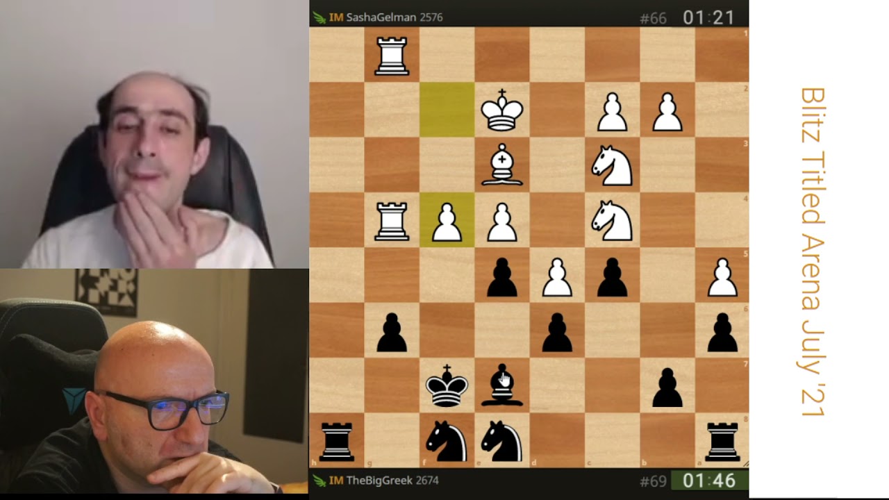 IM SashaGelman  vs IM TheBigGreek (Georgios Souleidis). Бенони. (от Николая Дубовика)