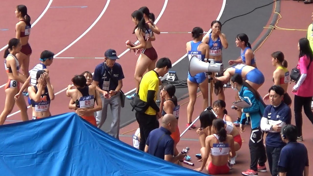 決勝 女子リレー 4x400m 日本選手権リレー陸上2023