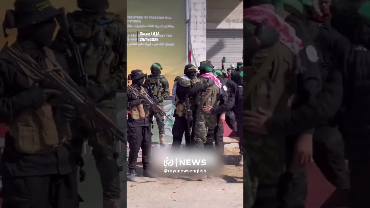 🤝 Mission complete: Al-Qassam, Quds Brigades fighters greet each other