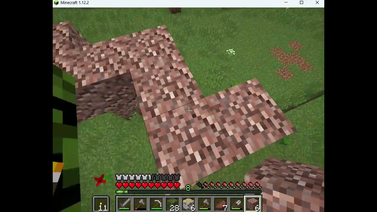 Vanilla ep. 4 - kaotik the builder! (i died :( )